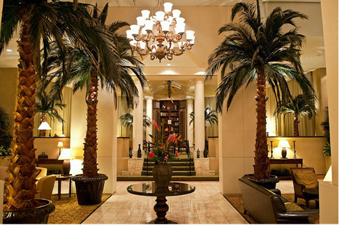 Lobby of the La Concha Hotel