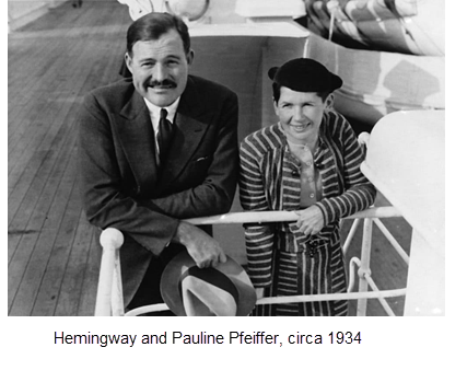 Hemingway and Pauline Pfeiffer