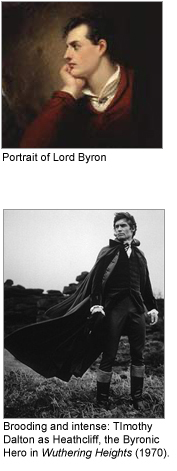[Portraits of Byron and Heathcliff]